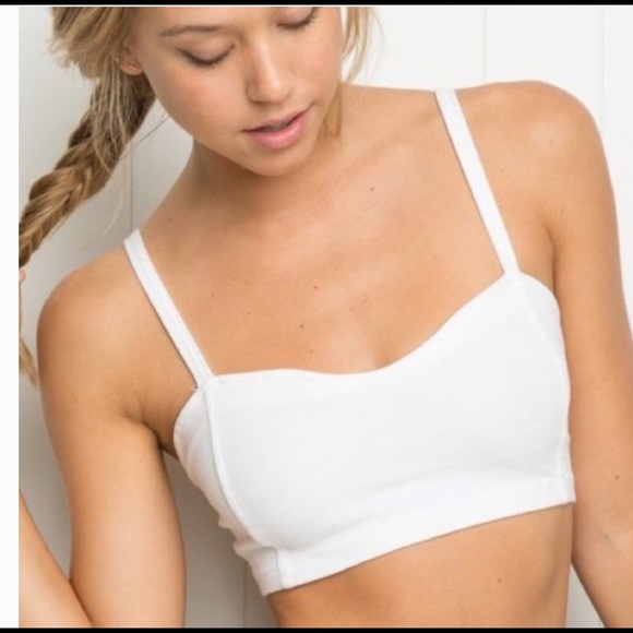 Brandy Melville Other - Brandy Melville White Bralette